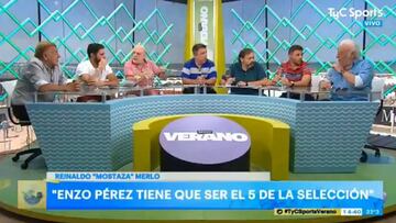 Mostaza Merlo y Basile coinciden: "Enzo Pérez tiene que ser el 5 de Argentina"