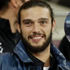 Andy Carroll, involucrado en un accidente frontal