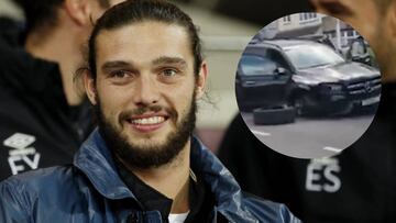 Andy Carroll, involucrado en un accidente frontal