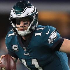 Carson Wentz, emocionado de tener a Jalen Hurts en el equipo