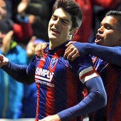 Doblete del 'Cucho' Hernández en el derbi ante Zaragoza