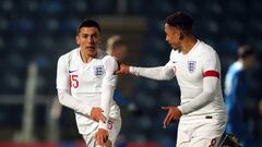 Ian Poveda anot&oacute; doblete en la victoria de Inglaterra Sub 20 sobre Islandia Sub 21.