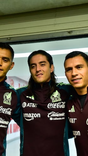 Jose Rangel, Carlos Acevedo, Luis Malagon of Mexico during 2025 International Friendly match between Mexico (Mexican National team) and Ecuador at Akron Stadium, on October 14, 2025 in Guadalajara, Jalisco, Mexico.