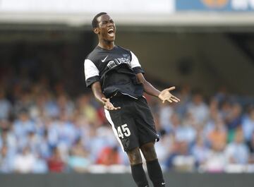 The Cameroonian is La Liga's youngest ever goalscorer at 16 years and 98 days, when he found the net after coming off the bench for Málaga at Celta Vigo.