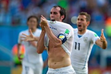 Diego God&iacute;n fue campe&oacute;n con Uruguay en 2011.