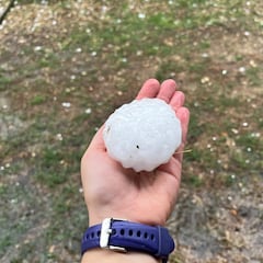 What is ‘gorilla hail’ and how much damage can it do?