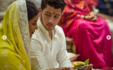 Así fue la fiesta de compromiso de Nick Jonas y Priyanka Chopra