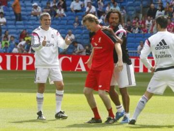 Sanchís, McManaman and Karembeu.