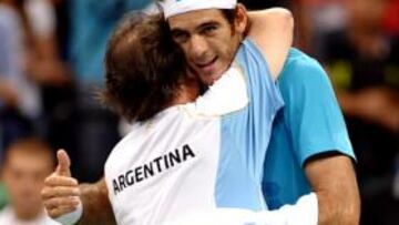 Del Potro confía en que Argentina pueda ganar la Copa Davis en suelo español.