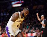 Patinazo de los Lakers en el esperado regreso de LeBron James