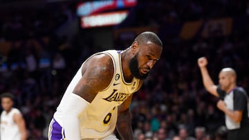 Patinazo de los Lakers en el esperado regreso de LeBron James