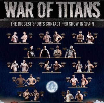 Cartel de War of Titans.