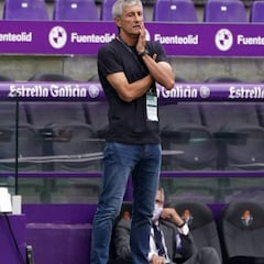 Setién: "Seguramente Messi también tiene que descansar"