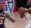 Harden se crece ante un LeBron que se desconectó