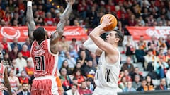 Resumen del UCAM Murcia vs Real Madrid, jornada 13 de la Liga Endesa