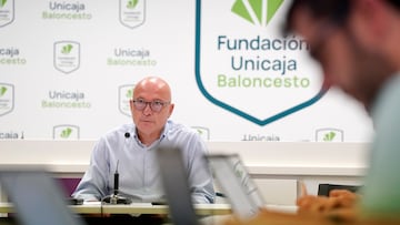 Antonio Jesús López Nieto, presidente del Unicaja Málaga.