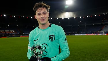 Rodrigo Riquelme, MVP en la Champions.