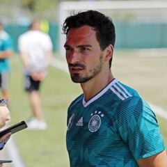 Hummels será "muy posiblemente" baja ante Suecia