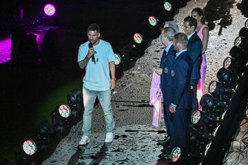 Presentación multitudinaria de Messi como nuevo jugador del Inter Miami