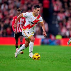 Falcao supera los 100 minutos con Rayo Vallecano en LaLiga 23-24