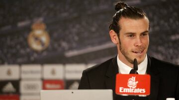 31/10/16 RUEDA DE PRENSA DE GARETH BALE JUGADOR DEL REAL MADRID RENOVACION