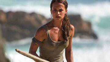 Aún no sale la película y se compara a la nueva Lara Croft con Angelina Jolie