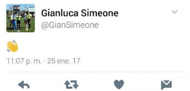 El hijo de Simeone se mofa de la eliminación del Madrid en Copa