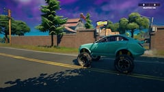 Fortnite: conduce desde Hamburrrguesa hasta Pozo de Pizza sin salir del vehículo