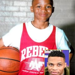 ¿Cómo eran las estrellas de la NBA cuando eran pequeños?