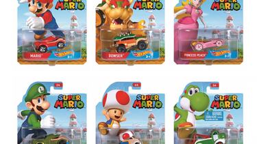 Nuevos Hot Wheels de Mario, pensados para conquistar al fan de Nintendo