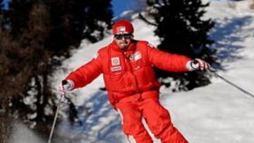 <b>EN OTRO AMBIENTE. </b>A Felipe Massa, aunque sea brasileño, no se le da nada mal el esquí.