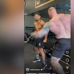 La Montaña le pega con todas su fuerzas a un campeón mundial de boxeo y pasa esto