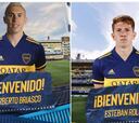 Boca presentó oficialmente a Briasco y Rolón