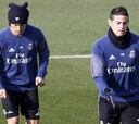 James, Isco y Asensio luchan por dos puestos ante el Sevilla