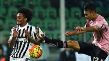 Juan Guillermo Cuadrado ha disputado 11 partidos de Serie A con la Juventus