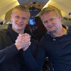 Atar al padre de Haaland es atar al delantero de moda