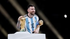 18/11/22 PARTIDO FINAL 
DOHA MUNDIAL QATAR 2022 
ARGENTINA - FRANCIA 
ALEGRIA ENTREGA DE PREMIOS TROFEO 
LIONEL MESSI BALON DE ORO 