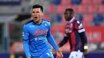 Hirving Lozano inició su recuperación con el Napoli