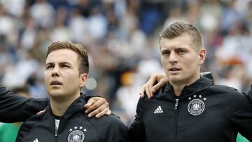 Mario Gotze y Toni Kroos