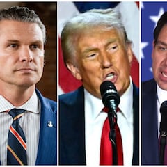 Trump considera reemplazar a Pete Hegseth por Ron DeSantis como su nominado a secretario de Defensa