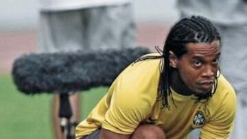 Ronaldinho, muy criticado.