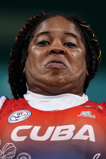 Elizabeth Reyes, de Cuba.