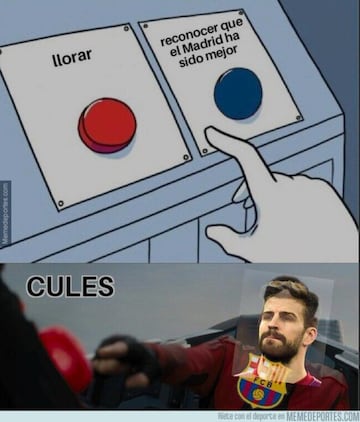 Los memes más divertidos del Real Madrid-Barcelona