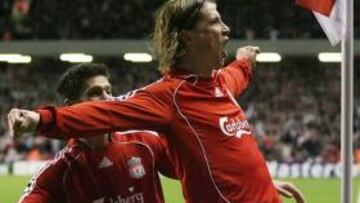<b>EL NIÑO VUELVE.</b> Fernando Torres entrará estará en la convocatoria del Liverpool para el paertido de Liga de Campeones contra el Atlético de Madrid.