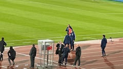 El público le cantó a Gareca y así reaccionó el DT: pasó inadvertido en la TV