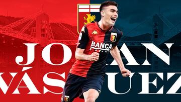 Johan Vásquez es nuevo jugador del Genoa