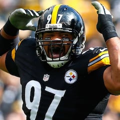 Cam Heyward cobija a novatos de Steelers