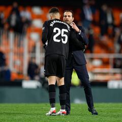 Rubén Baraja espera a Giorgi Mamardashvili en dos semanas