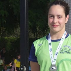 Alba Vázquez, campeona de Europa júnior con récord