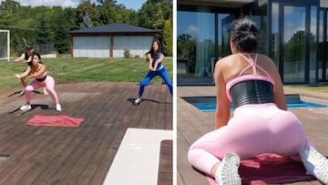 Georgina revienta Instagram con este vídeo entrenando twerk